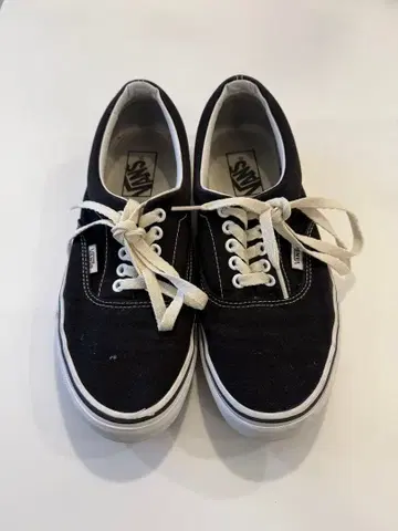 Vans 블랙 스니커즈 캔버스