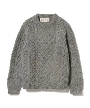 인버앨런 케이블 니트 그레이 S BEAMS INVERALLAN