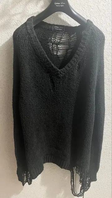 03AW 카트기 NUMBER (N)INE Grunge Knit 그런지