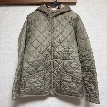 라벤햄 퀼팅 자켓 후드 부착 보아 안감