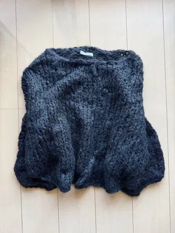 Plage 플라주 점보 스웨터 블랙