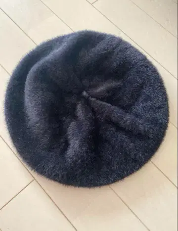 LAVANDA 라반다 우노 미사코 니트 베레모 블랙 미사용 새상품