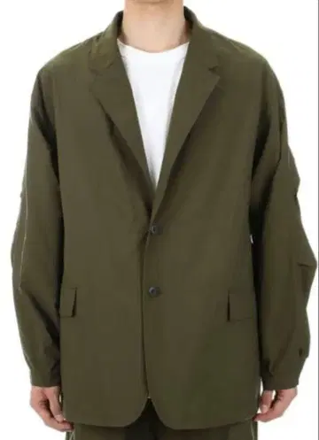 다이와피어39 테크 부시 2B 재킷 M 브라운 카키