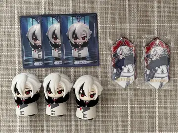 집행관 알레키노 서리 흔적과 권염 미니 피규어 캔뱃지 시크릿