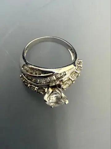 [ 새상품급 ] 925 실버 지르코니아 반지