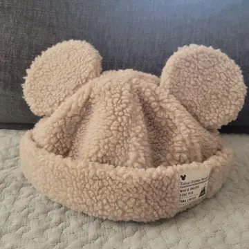 디즈니 보아캡 미키 베이지