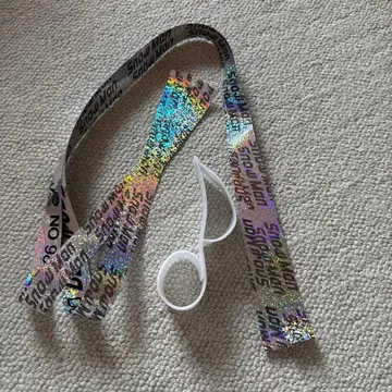 SnowMan ON 음표 은색 테이프