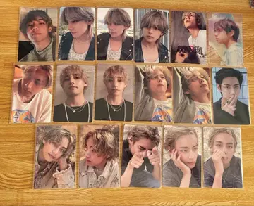 BTS 태태 V 트레이딩 카드 묶음 판매