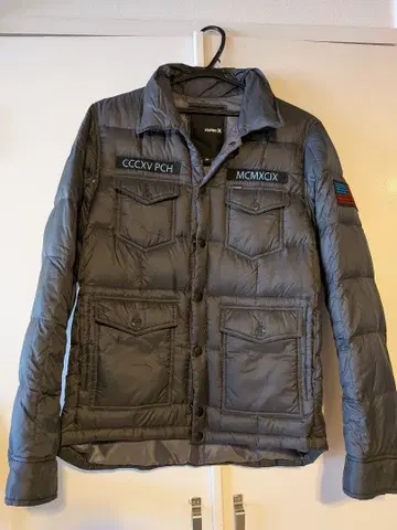 Hurley 하레이 그레이 다운 자켓