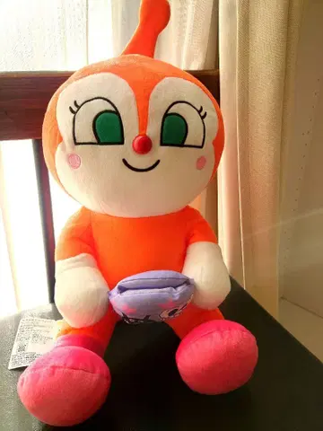 호빵맨 짤랑이 BIG 봉제 인형 미사용 새상품