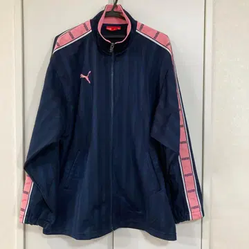 PUMA 네이비 핑크 저지