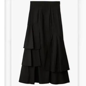 SNIDEL 캉캉 스커트 블랙 009