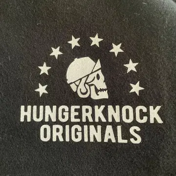 HUNGERKNOCK 블랙 후드티 M