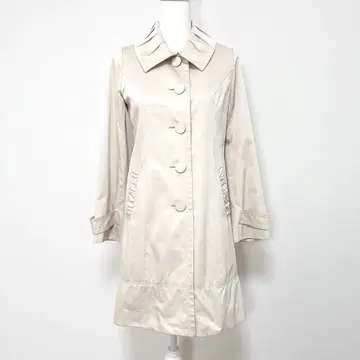 새상품급 Apuweiser-riche 코트 미들 기장 2 A라인