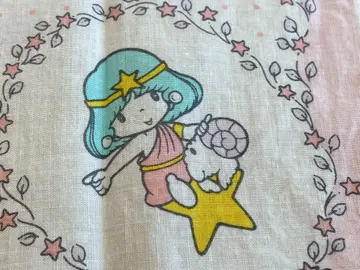 레어품 ] 키키라라 트윙클 TWINKLE 손수건 쇼와 레트로