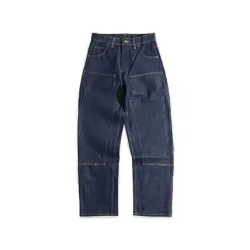 [ PRISON BLUES ] 더블니 워크 청바지 리지드 블루