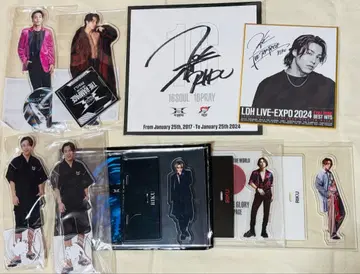 THE RAMPAGE RIKU 세트 BIG 아크릴 스탠드 친필 사인