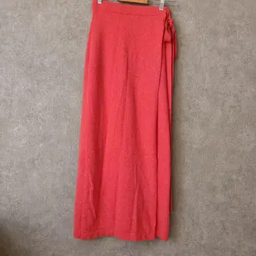 Whim Gazette 캐시미어 100 타이트 롱 랩스커트