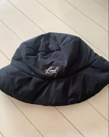 LAVANDA 라바다 우노 미사코 퍼프 버킷햇 블랙 미사용 새상품