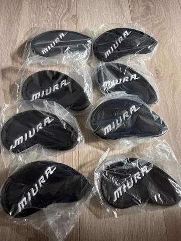 미우라기켄 아이언용 골프헤드커버 8개 세트