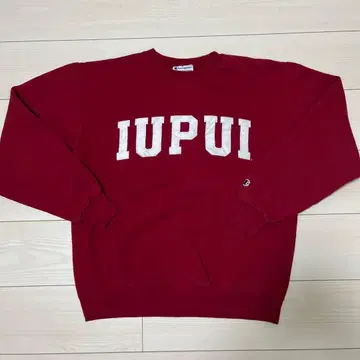 Champion IUPUI 맨투맨 M 빨간색
