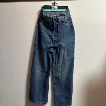 &RC 다크 블루 스트레이트 데님