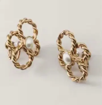 [a429] TODAYFULE 골드톤 꽃 모양 귀찌