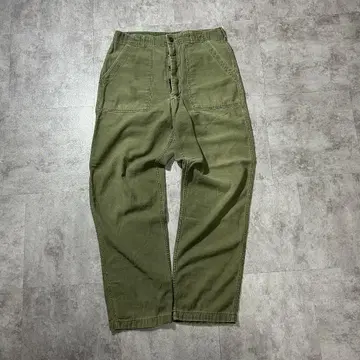 70s 미군 OG107 베이커 팬츠 34 x 33