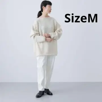 [새상품급] 카구레 페루 보트넥 니트 M