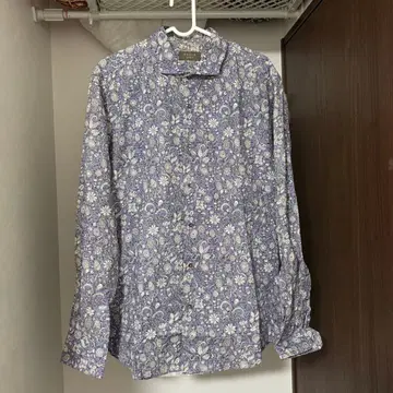 EPOCA Uomo 꽃무늬 페이즐리 무늬 셔츠 사이즈 50