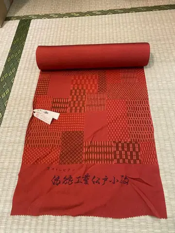 옷감 네오트레비앙 순수 실크 에도 코몬 이세공업 미재단