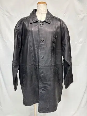 BEER BLASTS 가죽 자켓 L 사이즈 램스킨 블랙