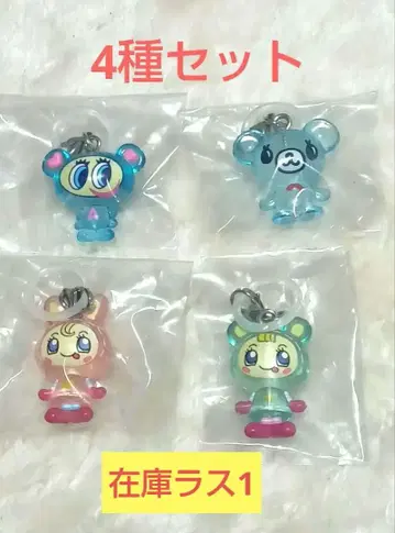 나루미야 캐릭터즈 메지루시 액세서리 (4종 세트)