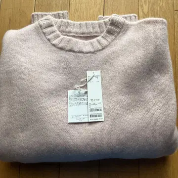 Gallarda Galante 야크 100% 니트 벚꽃색 미사용