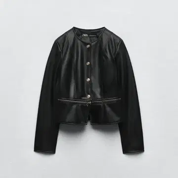 ZARA 가죽 자켓 S