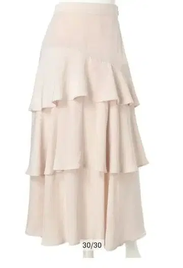 CADUNE 레이어 스커트 핑크 베이지