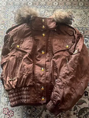 헤이세이 갸루 y2k 빈티지 브라운 자켓