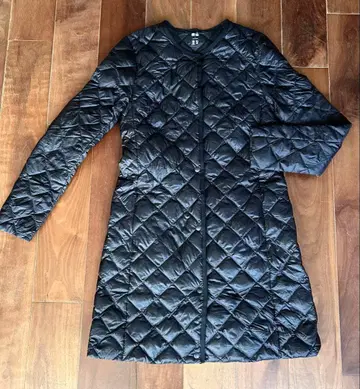 UNIQLO 블랙 라이트 다운 자켓 S