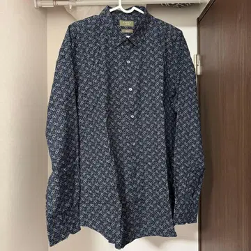 EPOCA Uomo 꽃무늬 긴팔 셔츠 M 사이즈