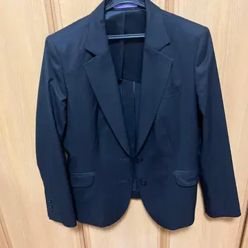 Precious Black 취업 정장 자켓 블랙 상하의 세트