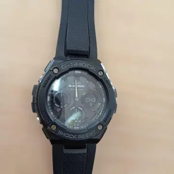 G-SHOCK 블랙 손목시계 쿼츠