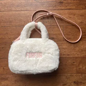 [ 한정 컬러 ] 에코 퍼 스퀘어 보스턴 백