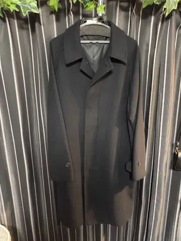 UNIQLO 싱글 브레스드 코트 블랙 XL