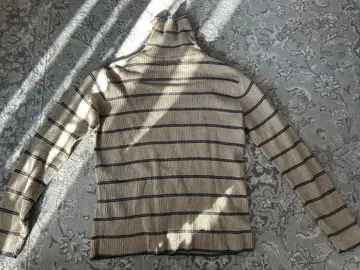 로버트 스콧 니트 스웨터 구제 의류 터틀넥