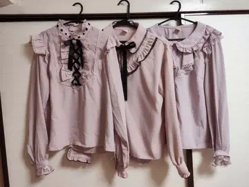 Secrethoney 블라우스 핑크 묶음 판매