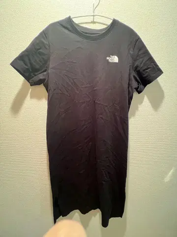 The North Face 블랙 티셔츠 원피스