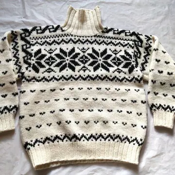 LINCOOL 노르딕 스웨터 SO/dgy/prit 에코로 코우바소쿠