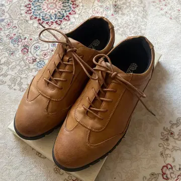 ZEENO 지노 25cm 비즈니스 슈즈 남성용 스니커즈 브라운 갈색