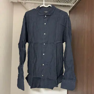 EPOCA 다크 블루 긴팔 셔츠 ITL 50