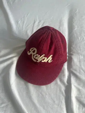 Polo Ralph 버건디 캡